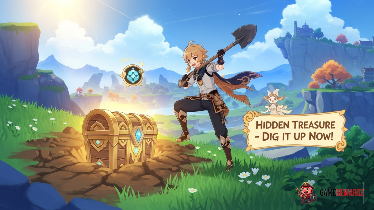 Genshin Impact's Hidden Treasure - Dig it up Now!